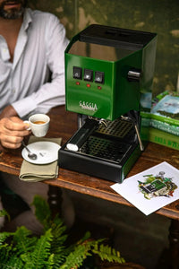 Gaggia Classic 5 Jahre Garantie EVO Pro E24 Grün - Kaffeewelt