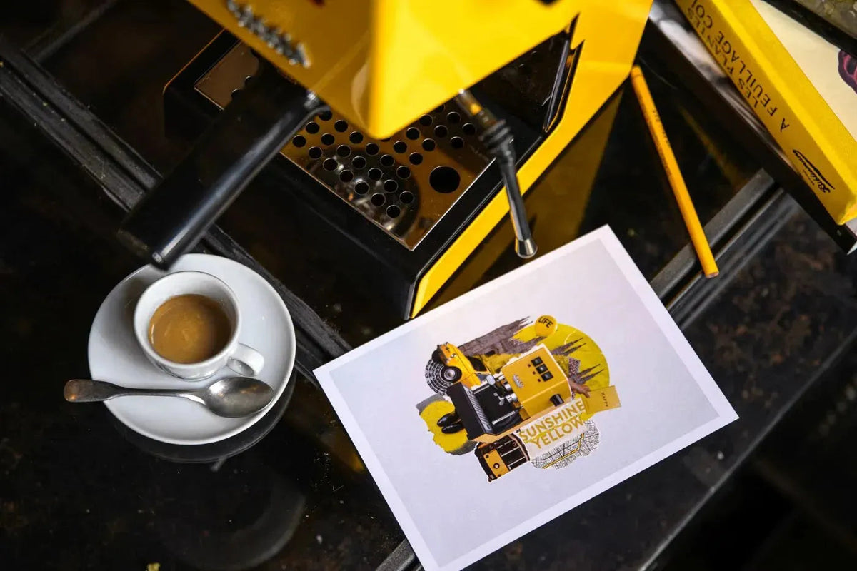 Gaggia Classic 5 Jahre Garantie EVO Pro E24 Gelb - Kaffeewelt