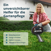 "Könner & Söhnen"  Akku-Heckenschere KS HT-20V